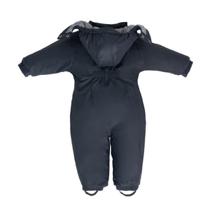 Oaki Snowsuit shown in navy blue, toddler sizes