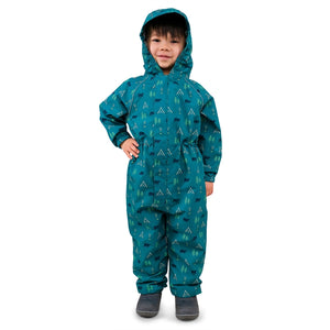 Puddle-dry waterproof rain suit from Jan and Jul in constellation print