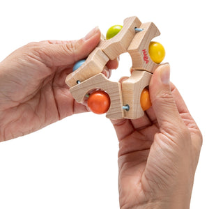 Haba ball wheel wooden grasping toy for babies