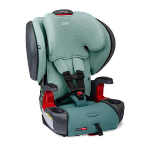 britax grow with you click tight plus harness 2  booster seat in purple ombre safewash