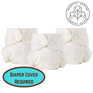 Esembly Inner Fitted organic cotton cloth diaper