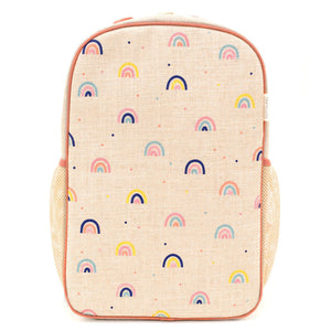 soyoung grade school backpack in forest friends print