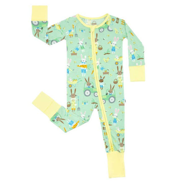 Little Sleepies Zippies Bamboo Convertible Romper/Sleeper