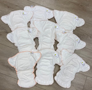27-Pack Osocozy Fitted Small Newborn Diapers, 7-13 Lbs.