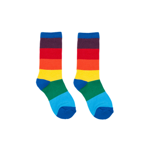 colorful choices of kids merino wool boot socks