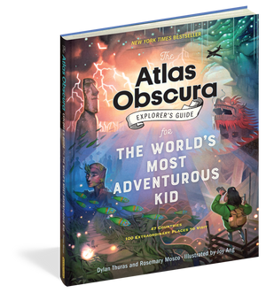 "atlas obscure explorer's guide" book for the worlds most adventurous kid