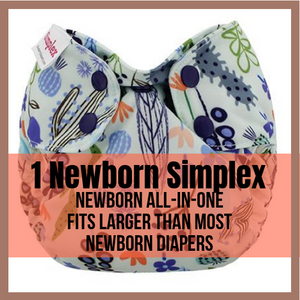 Jillian's Drawers Newborn Cloth Diaper Trial - recommended by Parenting Magazine