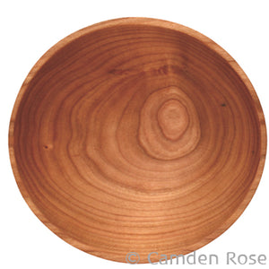 Cherry wooden toddler bowl by Camden Rose, made in the USA