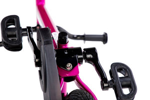 strider 14x sport bike in pink