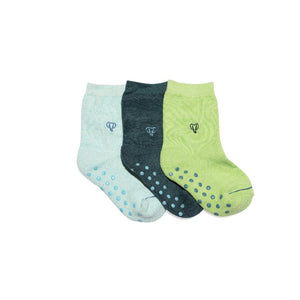 conscious step 3 pack of children's socks with brand logo