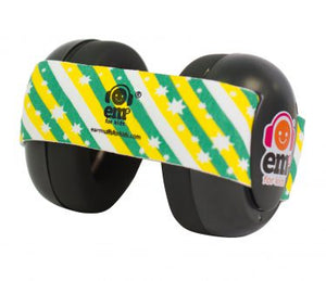 EM's noise protection earmuffs are made in the USA are great for concerts, live sports, air shows, night travel and more 