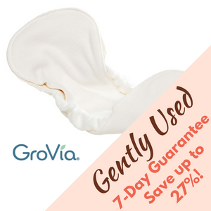 Gently Used GroVia Soaker Pads have been used for 30 days or less and can be returned in 7 days