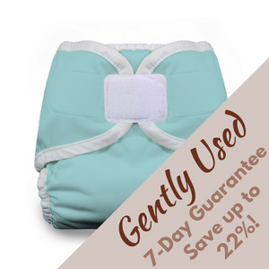 Save big with gently used diaper covers that have only been used for 30 days or less, Thirsties covers for $9