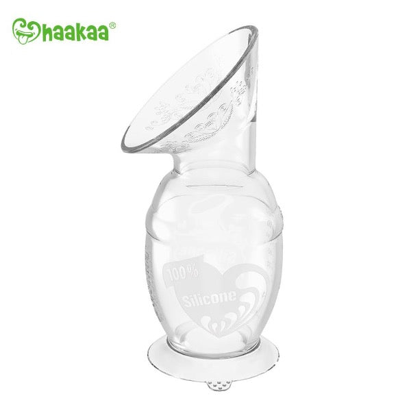 Haakaa Silicone Breast Pump with Suction Base - Jillian's Drawers