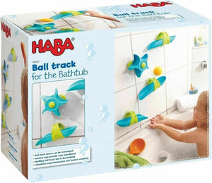 haba ball track set for the bathtub packaging
