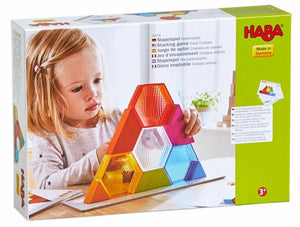 haba color crystals stacking game packaging