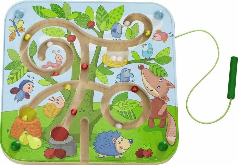 haba tree magnetic maze game for 2 to 5 years