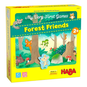 Haba my first games forest friends packaging.