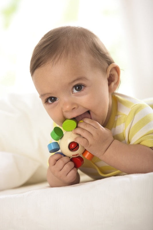 HABA Color Snake Clutching Toy (Made in Germany), 1 each HABA Color Snake Clutching Toy (Made in Germany), 1 each