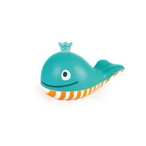 hape bubble blowing whale out of packaging