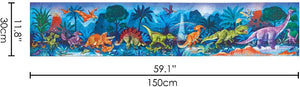 hape glow in the dark 200 piece dinosaurs puzzle packaging