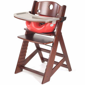 Keekaroo Adjustable Height High Chair in Mahogany, Natural, and Espresso Wood