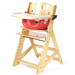 Keekaroo Adjustable Height High Chair in Mahogany, Natural, and Espresso Wood