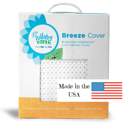 Lullaby Earth Breeze Air Breathable Mini Crib Mattress FREE