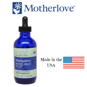 Motherlove Herbals More Milk Plus liquid, formula for increasing breastmilk production