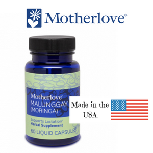 Motherlove Malunggay Capsules, made in the USA