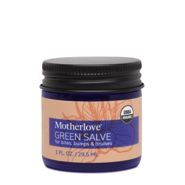 Motherlove Herbals Green Salve - all purpose, organic skin salve, made in the USA