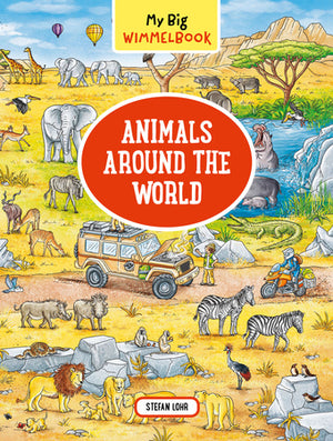 my big wimmelbook animals around the world cover