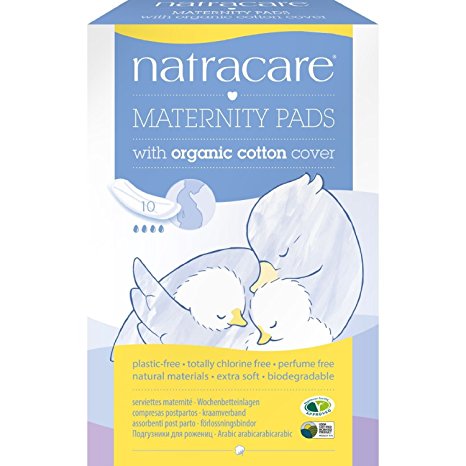 Organic Maternity Pads by Natracare (10/box) - Jillian's Drawers