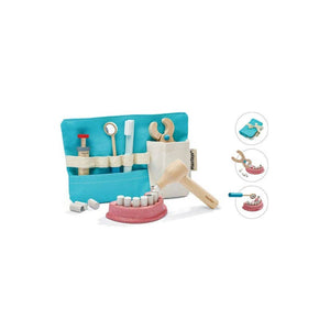 plan toys dentist set includes 18 pieces for  a budding dentist