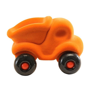 Rubbabu Soft Vehicles Natural Rubber Toy plane in blue