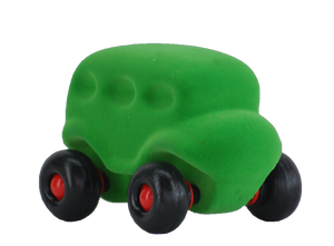 Rubbabu Soft Vehicles Natural Rubber Toy plane in blue