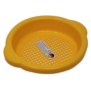 three colors the spielstabil sand sieve options with made in germany logo