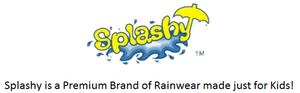 Splashy Nylon Rain Pants, PVC free, for kids, shown in royal blue and other color options