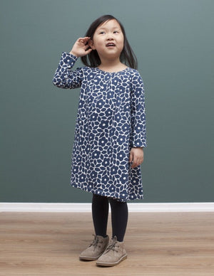 100% organic cotton winter water factory tahoe dress is made in New York State