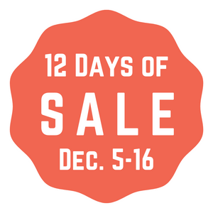 12 Days of Holiday Sales - Dec. 5 thru 16