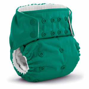 Rumparooz G3 pocket diaper, new version for 2024, shown in earthbound bee print