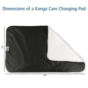 kanga care changing pad in finn , geometric print.