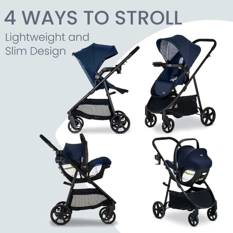 britax cow stroller Britax Willow Brook Travel System