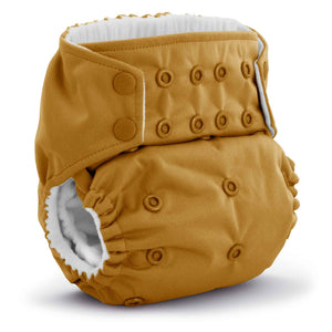 Rumparooz G3 pocket diaper, new version for 2024, shown in earthbound bee print