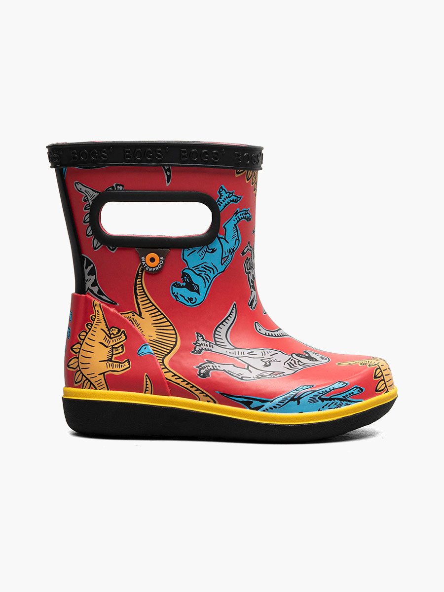 Bogs Skipper II Toddler Rainboots, shown in strawberries print