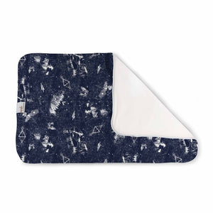 kanga care changing pad in finn , geometric print.