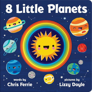 8 little planets board book,.