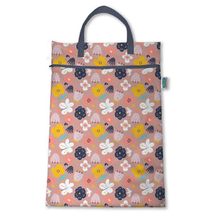 Thirsties Hanging Wet Bag, nightlife print, made in the usa