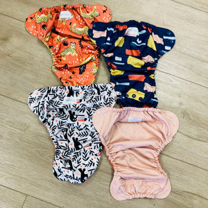 Esembly Size 1 Outers, 4-Pack, Gently Used