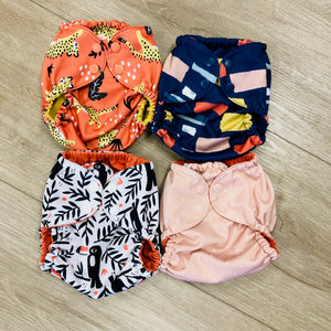 Esembly Size 1 Outers, 4-Pack, Gently Used